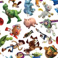 Toy Story-Muster  - Disney Pixar