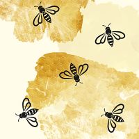 Honey Bee Pattern - DeinDesign