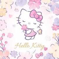 Hallo Kitty Blume - Hello Kitty