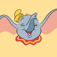 Dumbo Closeup - Disney 