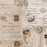 Vintage Briefmarken - Andrea Haase