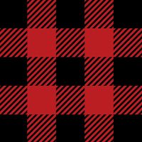 Red Lumberjack Pattern - DeinDesign