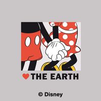 Love the earth Mickey and Minnie - Disney Mickey Mouse