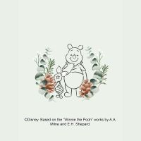 Green Love Pooh and Piglet - Disney Winnie Puuh