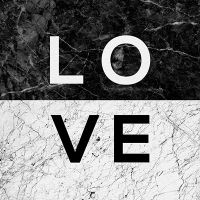 Love Black & White Quote - Orara Studio