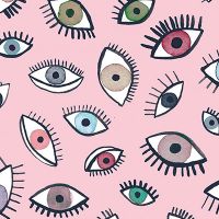 Eyes Pink - Ninola Design