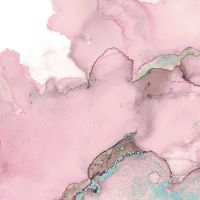 Pink and White Swirl Ink - Andrea Haase