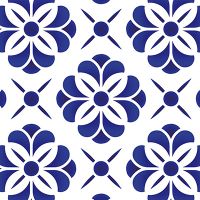  Delfts Blauw Patroon  - DeinDesign