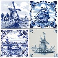 Old Dutch Delft Blue - DeinDesign