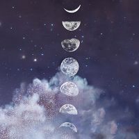 Mondphasen auf dem Mond - cafelab - Emanuela Carratoni