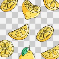 Zitrone Transparent - DeinDesign