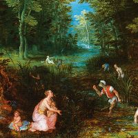 Latona and the Lycian Peasants - Jan Brueghel - DeinDesign