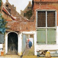The Little Street - Johannes Vermeer - DeinDesign