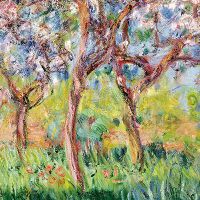 Printemps a Giverny by Claude Monet - Bridgeman Art