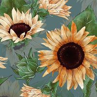 Sunflowers on green - UtART