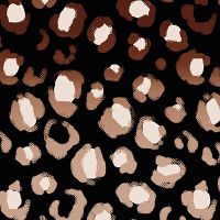 Coffee Leopard Spots - Oana Soare