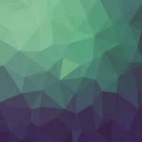 Polygonal Mosaic green/purple - DeinDesign