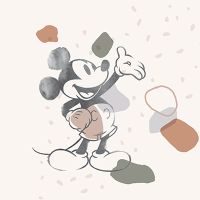 Mickey Happy Abstract - Disney Mickey Mouse