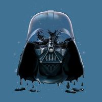 Darth Vader Dripping Helmet - STAR WARS