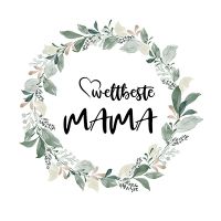 Weltbeste Mama Blumenkranz - DeinDesign