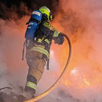Fire Man Strong - JP Gansewendt Photography