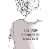 A Real Woman Art - Smuk Leve
