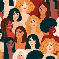 Women Diversity Pattern - DeinDesign