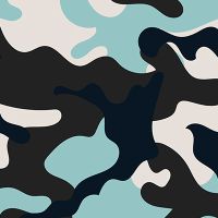 Blaues Camouflage - DeinDesign