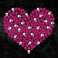 Pink Skullheart - Florian Walz