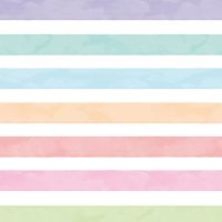 Rainbow Colorful Stripes - Ninola Design