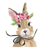 Bunny Flower Crown - Mercedes Lopez Charro