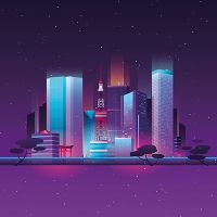 Tokyo Skyline - DeinDesign