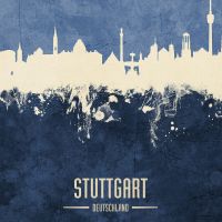 Stuttgart Germany Skyline - Michael Tompsett