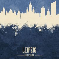 Leipzig Germany Skyline - Michael Tompsett