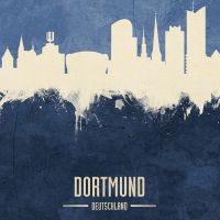 Dortmund Germany Skyline - Michael Tompsett