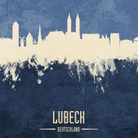 Lubeck Germany Skyline - Michael Tompsett