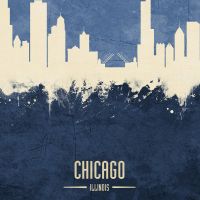 Chicago Illinois Skyline - Michael Tompsett