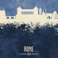 Rome Italy Skyline - Michael Tompsett
