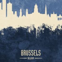 Brussels Belgium Skyline - Michael Tompsett