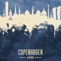 Copenhagen Denmark Skyline - Michael Tompsett