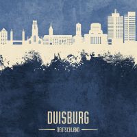 Duisburg Germany Skyline - Michael Tompsett
