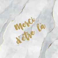 Merci d'être là - DeinDesign
