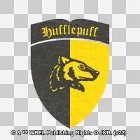 Hufflepuff Coat of Arms Transparent  - Harry Potter
