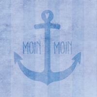 Moin Moin Stripes Blue - Andrea Haase