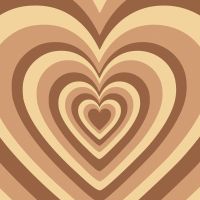 Beating Comic Heart Brown - DeinDesign
