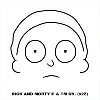 Morty Line Art - Rick & Morty
