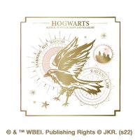 Ravenclaw Wappen Weiß Gold - Harry Potter