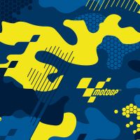 Camouflage Pattern Yellow - MotoGP