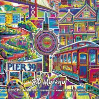San Francisco Art By P.D. Moreno - P.D. Moreno