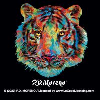 Tiger Art By P.D. Moreno - P.D. Moreno